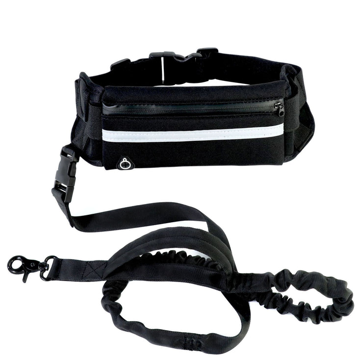 Dog Leash – Hands-Free Bungee with Storage