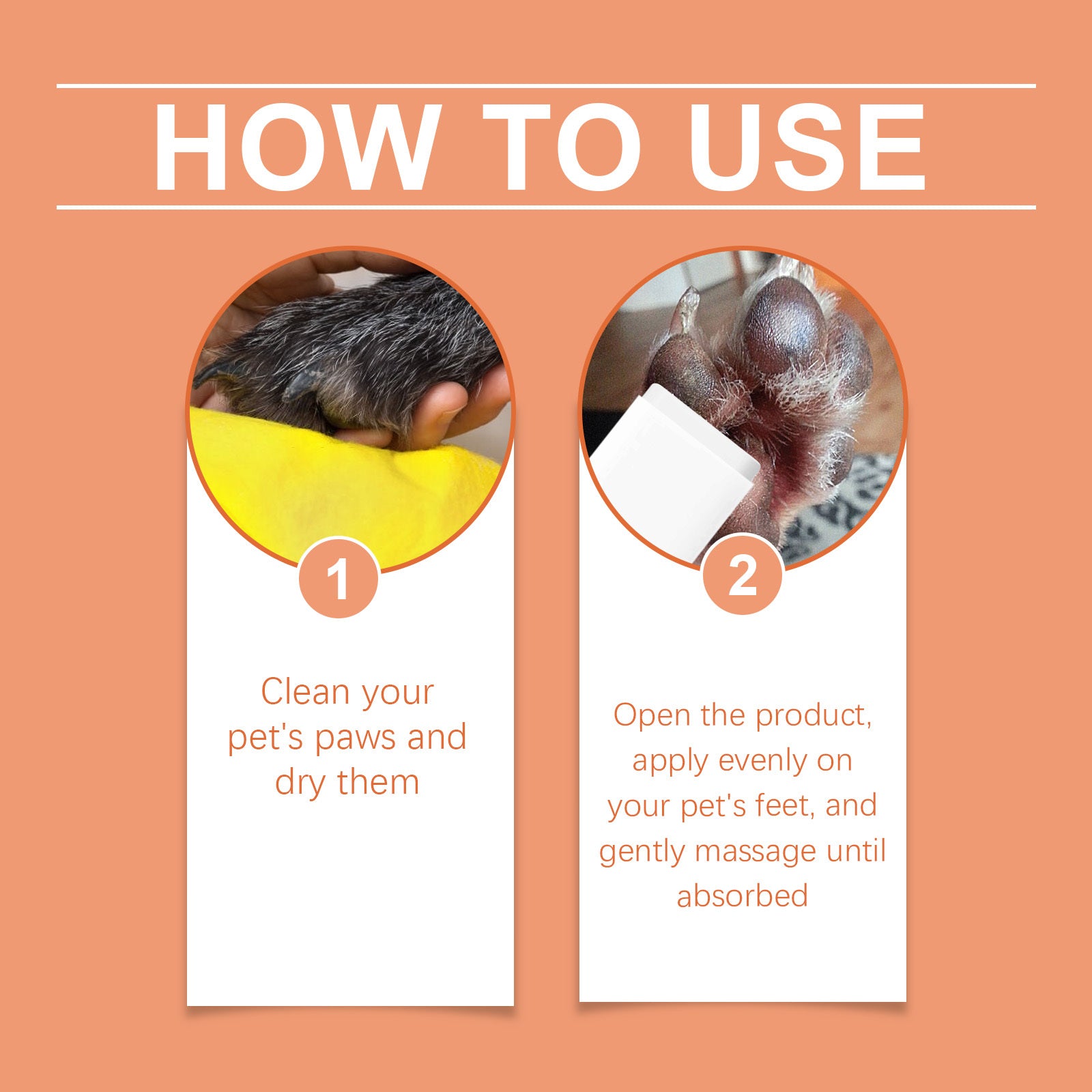 Pet Paw Balm – Moisturizing & Softening