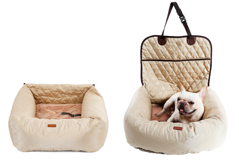 2-in-1 Dog Carrier & Car Seat Bed
