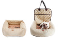 2-in-1 Dog Carrier & Car Seat Bed