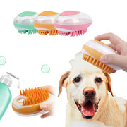 Pet Bath Brush – Silicone Grooming Comb