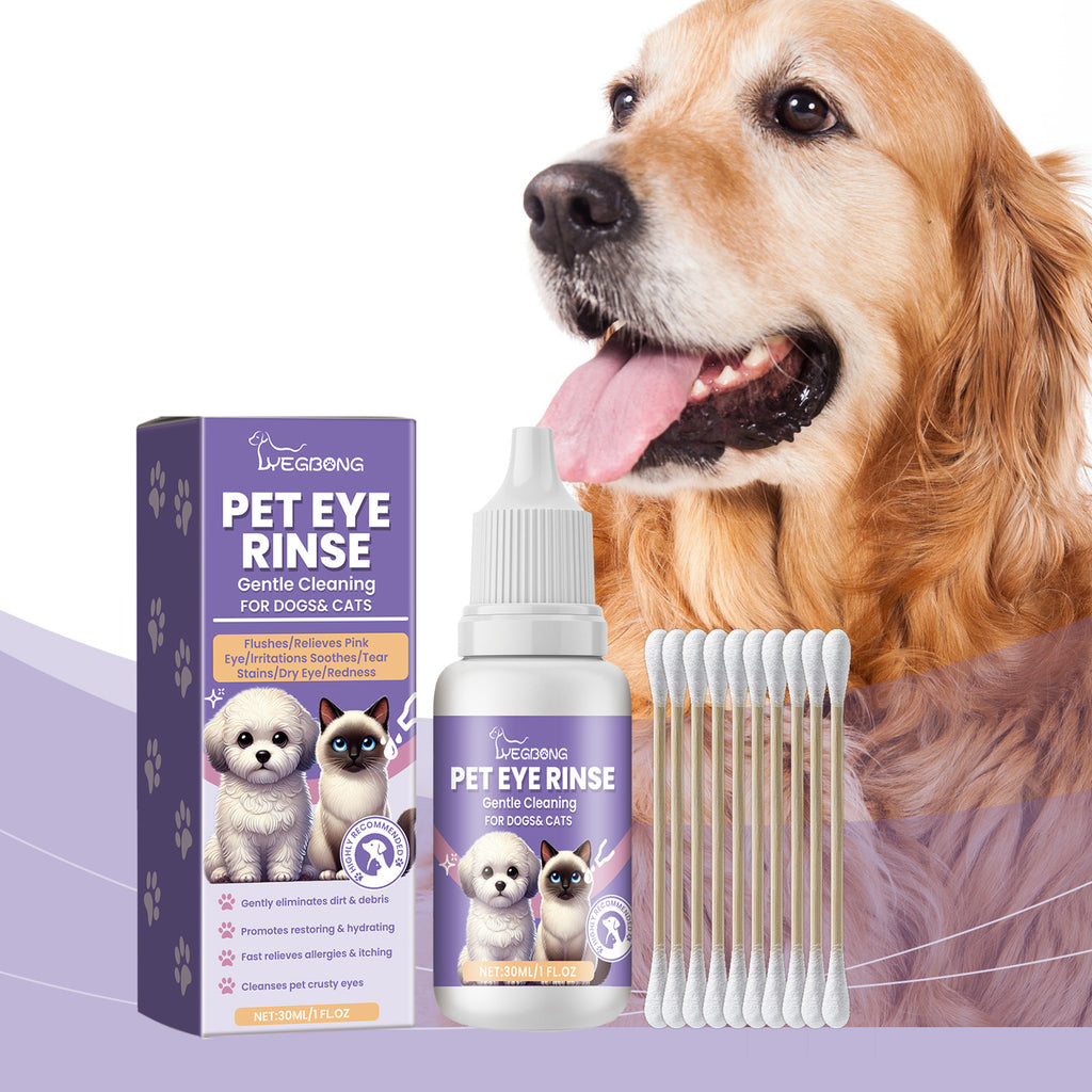 Gentle Pet Eyewash Gently Cleans The Eye Dirt Of Pet Cats And Dogs