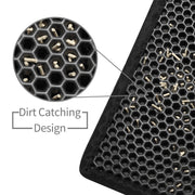 Cat Litter Mat – Honeycomb Waterproof Pad
