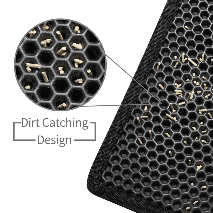 Cat Litter Mat – Honeycomb Waterproof Pad