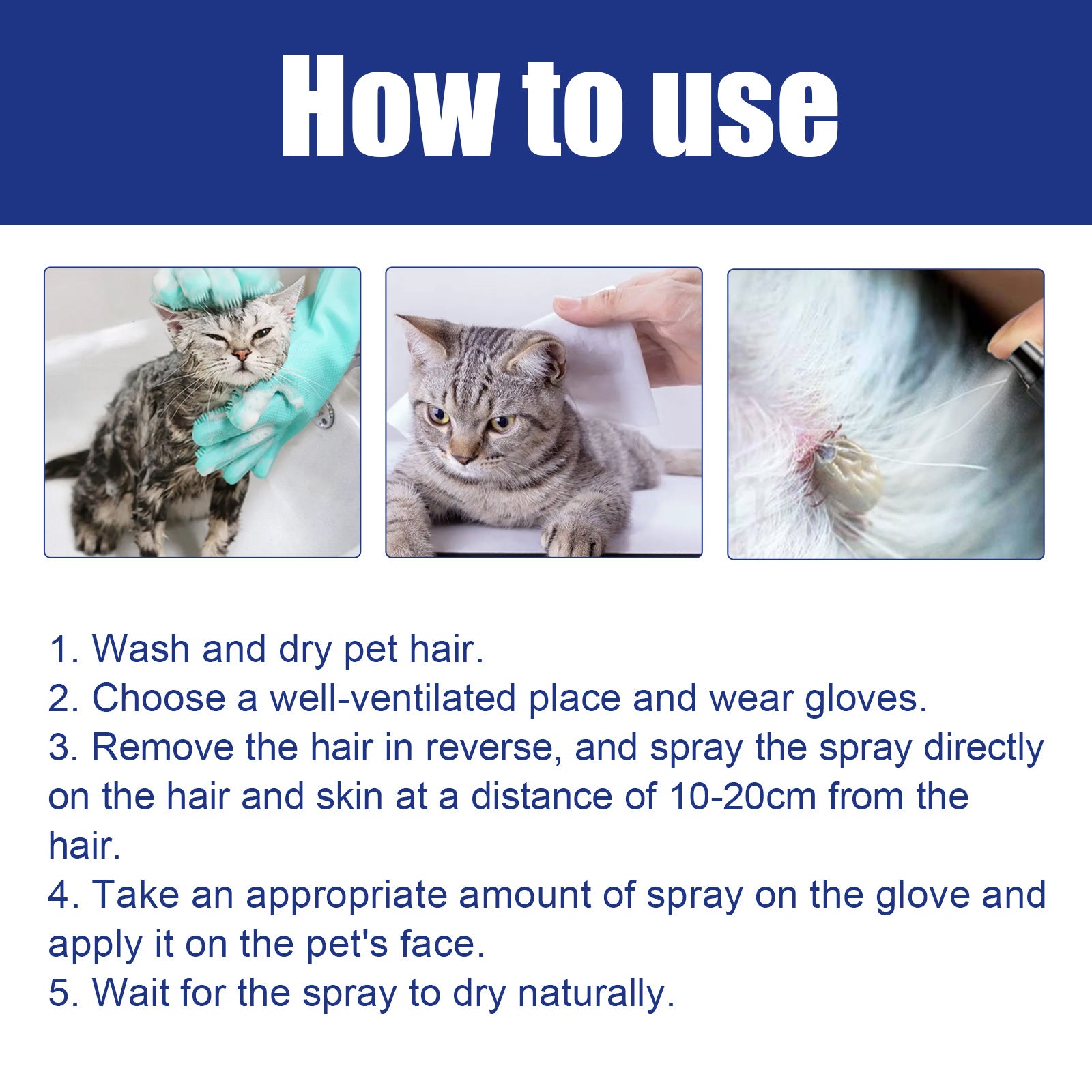 Pet Flea Spray – Tick & Itch Relief