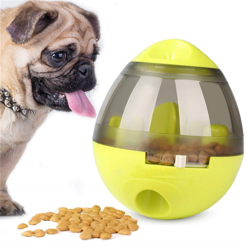 Dog Food Tumbler – Feeder Dispenser Bowl