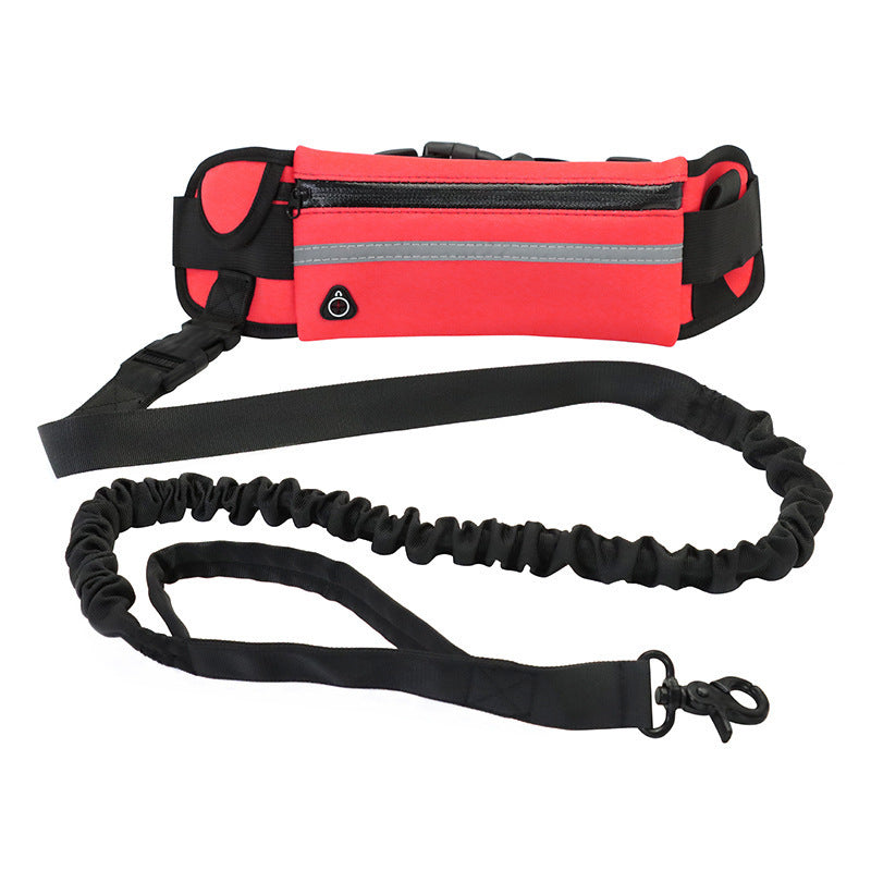Dog Leash – Hands-Free Bungee with Storage