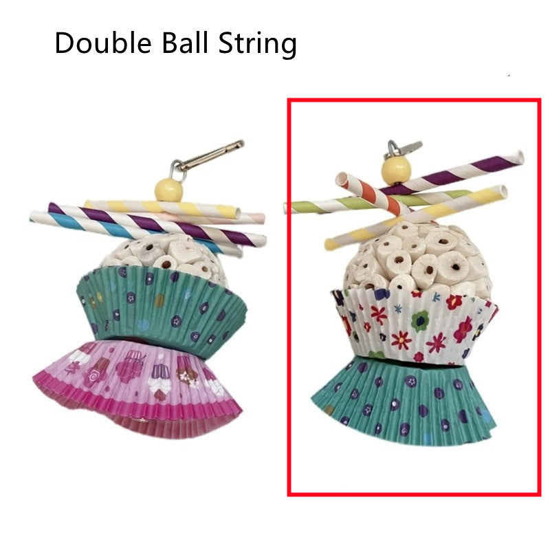 Parrot Edible Chewing Ball Toy