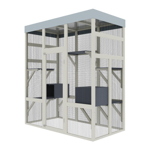 Wooden Pet Waterproof Cat Cage