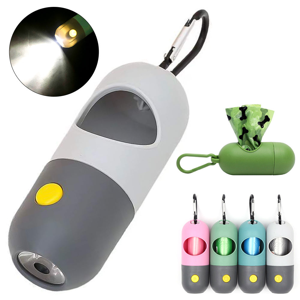 Pet Waste Bag Dispenser – LED Light Holder