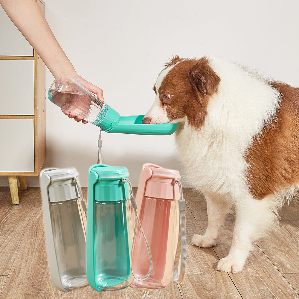 Dog Water Bottle – Portable Folding 550ml
