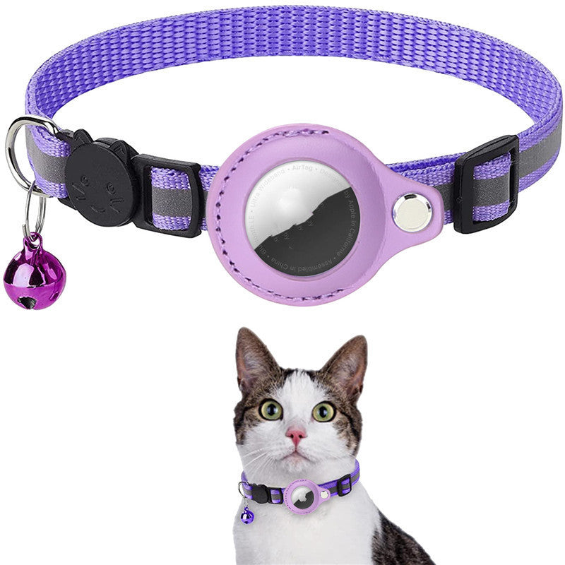 Pet Collar – Reflective Waterproof AirTag Holder